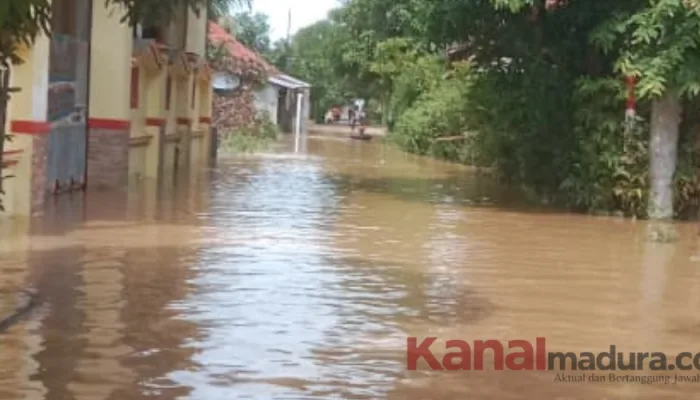 Curah Hujan Tinggi Picu Luapan Sungai di Sampang, 450 KK Terimbas Genangan