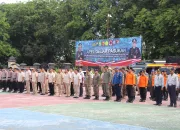 Hadapi Cuaca Ekstrem, Polres Sumenep Gelar Apel Kesiapsiagaan Tanggap Darurat Bencana