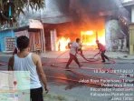Kebakaran Toko Spare Part di Pademawu Timur, Kerugian Ditaksir Capai Rp2 Miliar