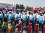 Puluhan Ribu Anak di Pamekasan Ikuti Senam Massal, Raih Rekor MURI