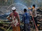 Tiga Rumah dan Kandang Sapi di Guluk-Guluk Sumenep Terbakar, Kerugian Ditaksir Rp150 Juta