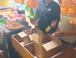 Gerebek Toko di Bangselok Sumenep, Polisi Sita 56 Botol Miras Ilegal