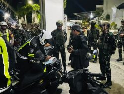 Polresta Sumenep Amankan 16 Motor dalam KRYD Antisipasi Balap Liar